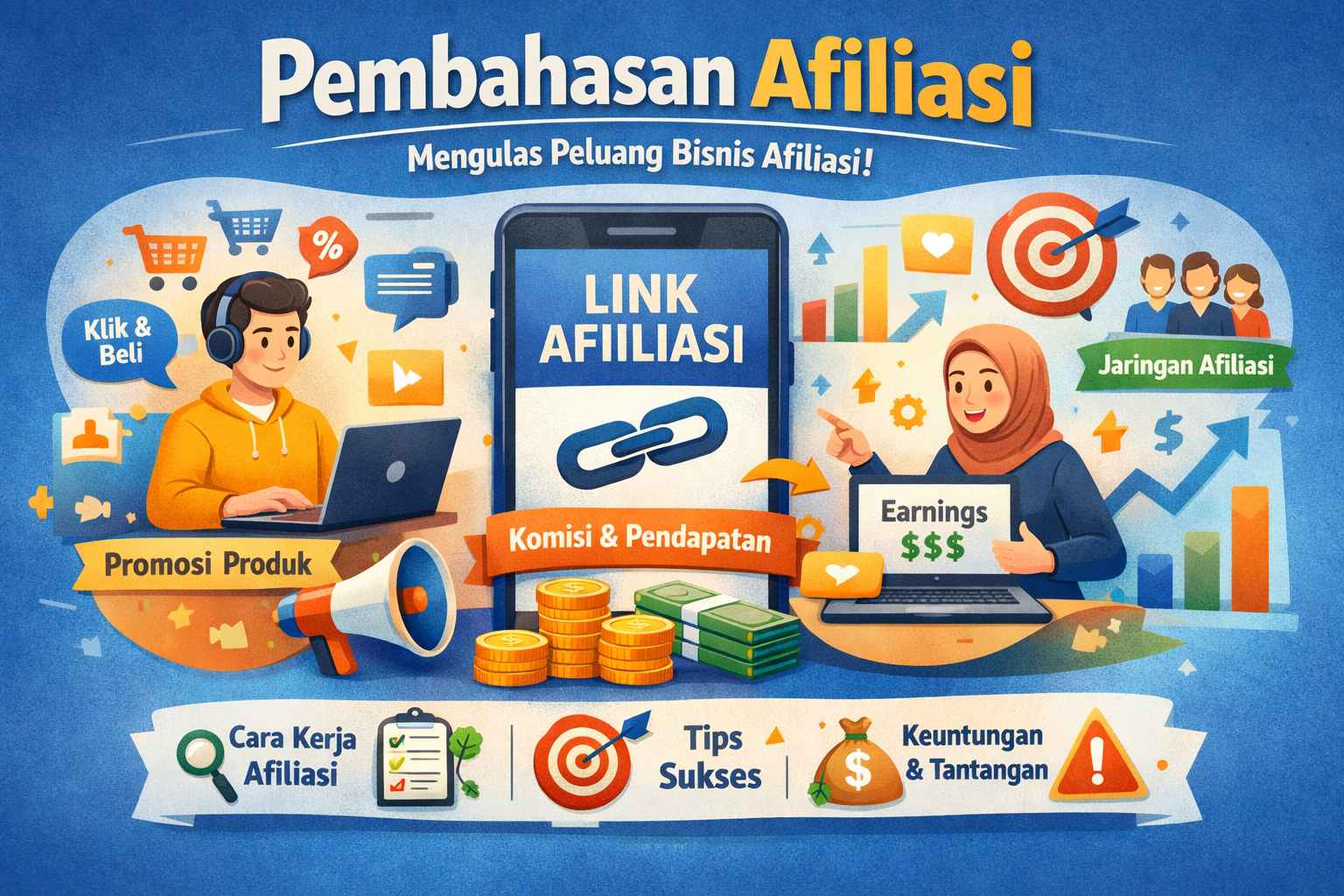 Berapa Penghasilan Afiliasi  Marketing di Indonesia? Ini Data Aslinya!