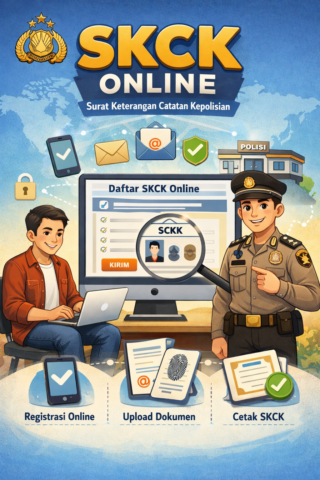 Syarat Membuat SKCK Online 2026 untuk Melamar Kerja: Panduan Lengkap, Mudah, dan Terbaru Saat Ini.